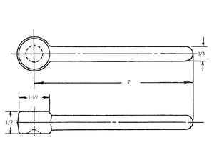 Buyers Products B27028lmz Rod End||b27028lmz_1.Jpg||86||b83b27028lmz||2212492