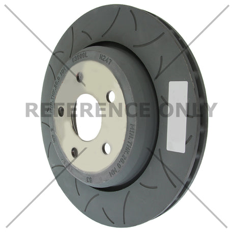 Product of Stop Tech/ Power Slot 126.58009 OE Type Slotted Slotted 1-Piece Brake Rotor 