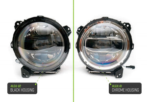 Dv8 Offroad Hlcjl-02 Headlight Assembly||jeep-Led-Headlights-Black-Or-Chrome.Jpg||88||dv8hlcjl02||1627681