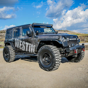 Product of Westin Automotive 21-4065 Platinum Nerf Bar With Surface Steps 