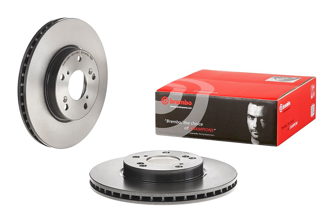 Product of Brembo 09793211C02 Vented 1 Piece Brake Rotor 