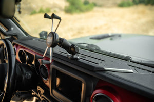Dv8 Offroad Dmjl-02 Cell Phone Mount Plate||jeep-Wrangler-Jl-_-Gladiator-Jt-Device-Dash-Mount-V2-Installed-8.Jpg||95||dv8dmjl02||1626933