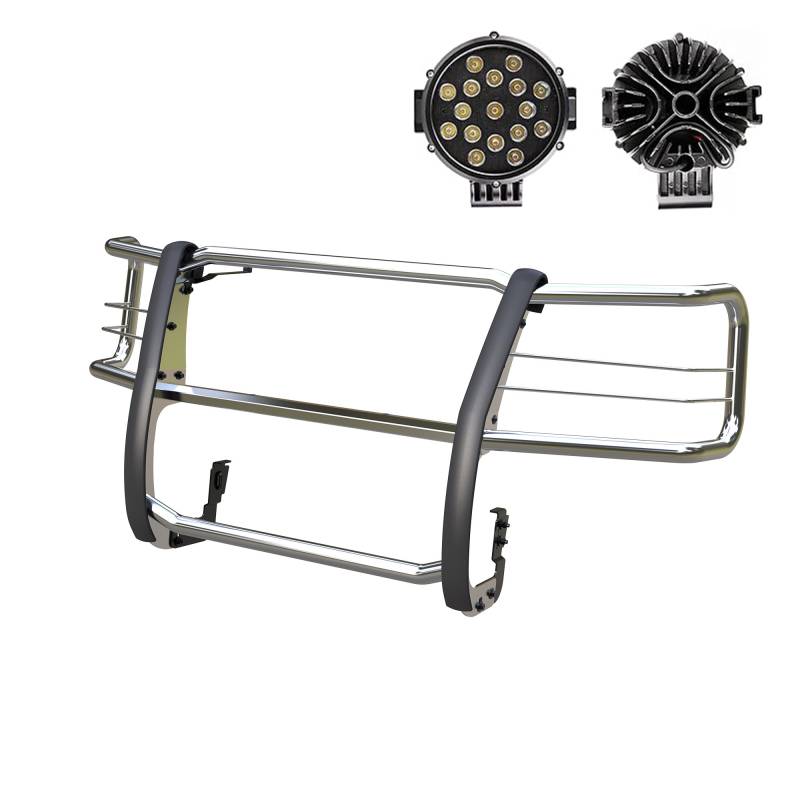 Black Horse Offroad 17gv02mss-Plb Grille Guard||17gv02mss-Plb.Jpg||85||blkgv02mssplb||1683786