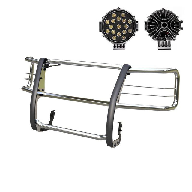 Black Horse Offroad 17gv02mss-Plb Grille Guard||17gv02mss-Plb.Jpg||85||blkgv02mssplb||1683786