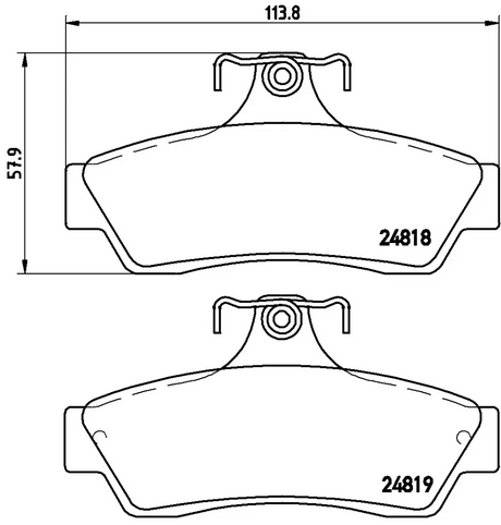 Brembo P59056n Brake Pad||p59056n_1.Png||86||brmp59056n||2104665