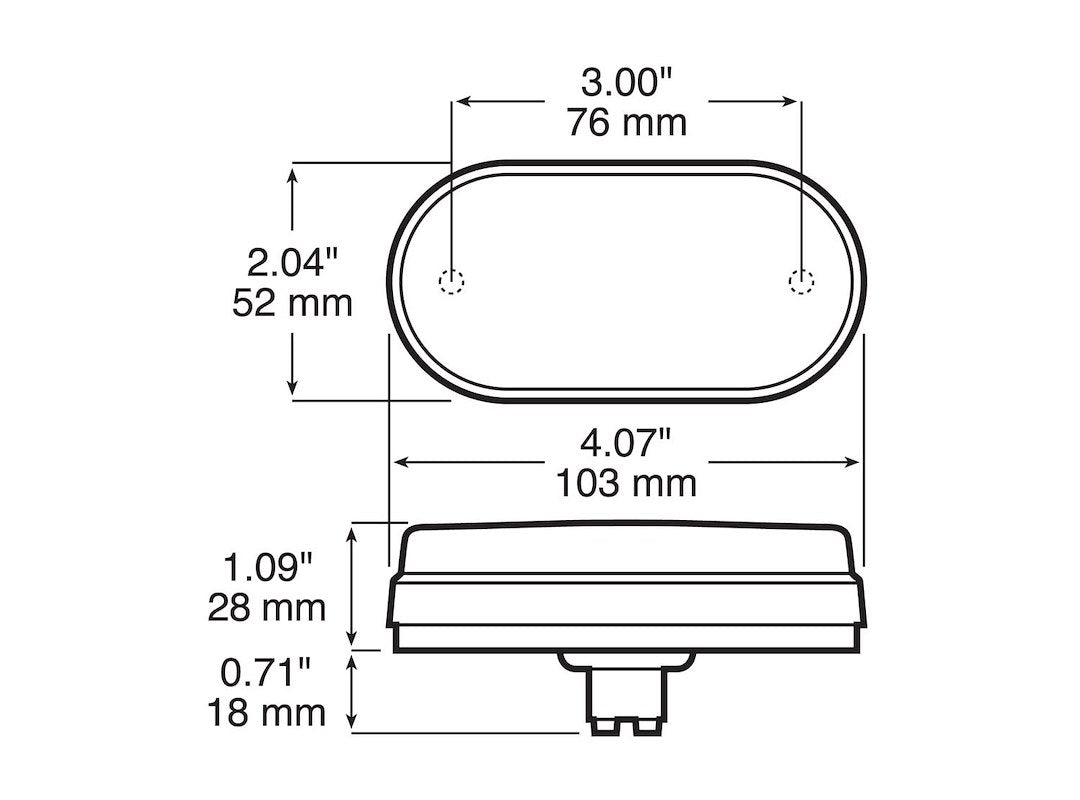 Peterson Mfg. V128r Clearance Light||v128r_1.Jpg||86||p6jv128r||910691