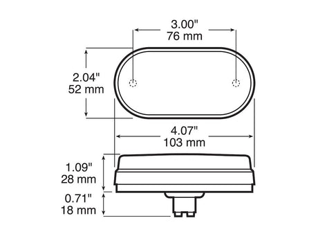 Peterson Mfg. V128r Clearance Light||v128r_1.Jpg||86||p6jv128r||910691