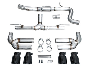 Product of AWE Tuning 3020-43897 Track Edition Cat-Back System Exhaust System Kit 