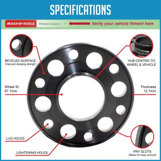 Coyote Wheel Accessories Fd6135-12.7-871.2oe Wheel Spacer||infographic_Spacer-Specifications_Fd6135-Series_2.Jpg||87||rev51278712oe||1699251