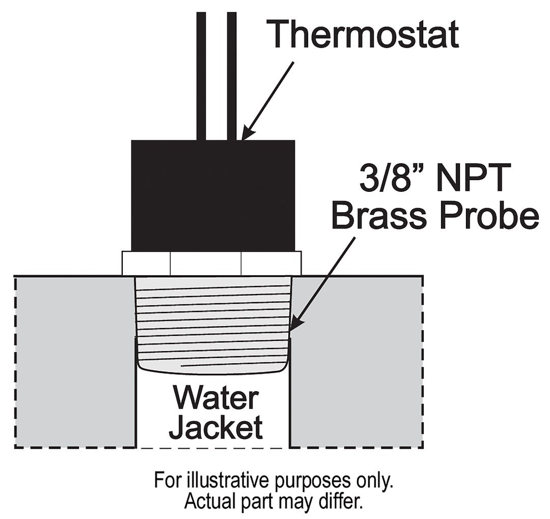 Product of Derale 16739 Coolant Fan Temperature Switch