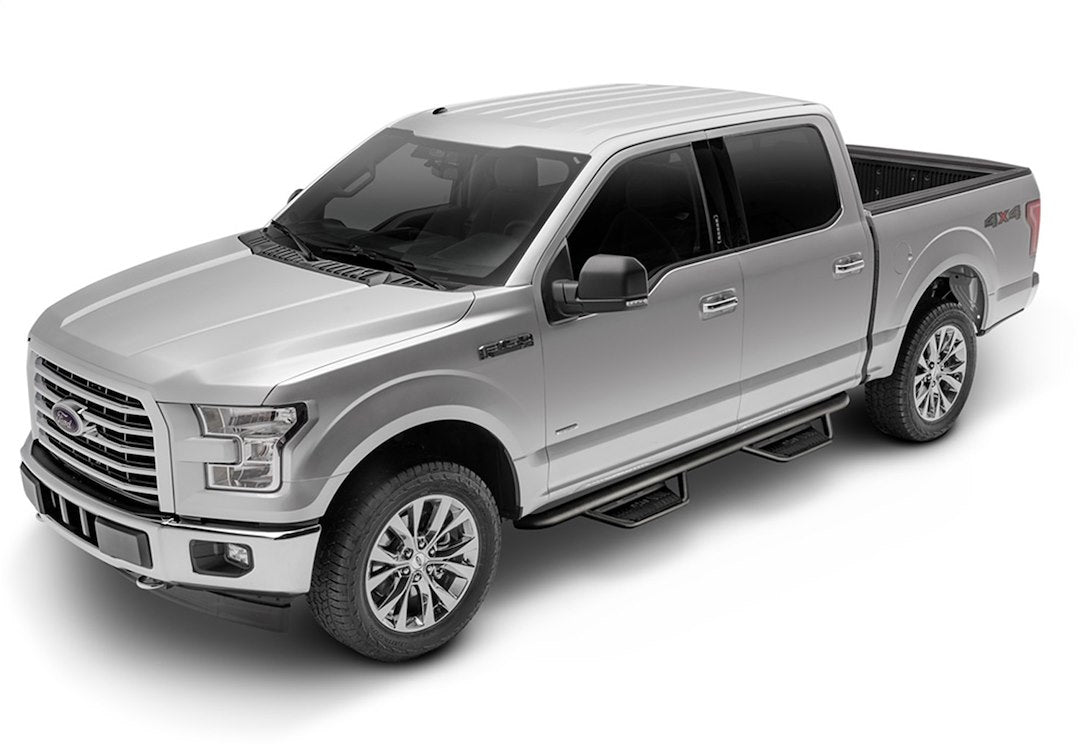 Product of N-Fab HPT2282CC-TX Podium Nerf Bar With Drop Down Steps 