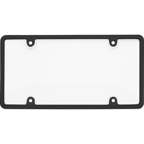 Cruiser 62051 License Plate Frame||62051_Main-Tuf-Combo_Black_Clear-Outpack.Jpg||85||c3462051||1123052