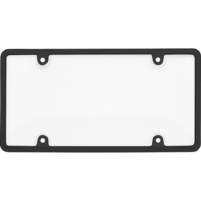 Cruiser 62051 License Plate Frame||62051_Main-Tuf-Combo_Black_Clear-Outpack.Jpg||85||c3462051||1123052