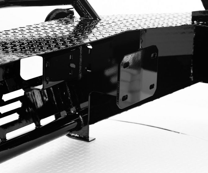 Product of Ranch Hand BSD101BL1S SUMMIT Steel Matte Bumper 