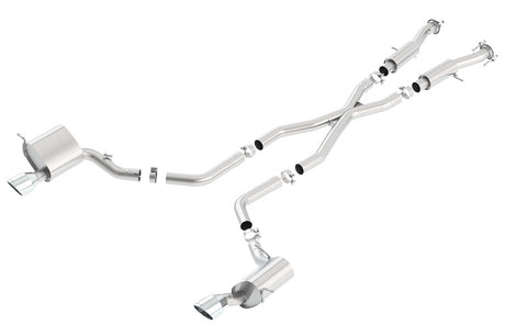 Product of Borla 140633 ATAK ® Series Cat Back System Dual Exhaust System Kit 
