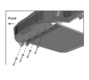 Black Horse Offroad Afb-F117-Sk Skid Plate||||86||blkafbf117sk||2007525