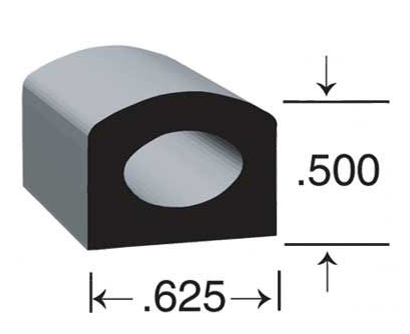 Clean Seal 50512h2-50 Multi Purpose Weather Stripping||50512h2-50_1.Png||86||c6p50512h250||2351903