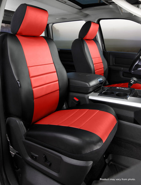 Product of Fia SL67-71 RED LeatherLite™ Red Simulated Leather Seat Cover 