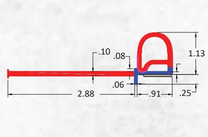 Jaeger - Unitek 04002897 Slide Out Seal||||87||j6u04002897||2022993