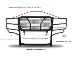 Black Horse Offroad Ru-Chsi19-B Grille Guard||ru-Chsi19-B_5.Jpeg||89||blkruchsi19b||2469228