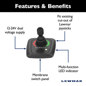 Lewmar 00589268 Boat Thruster Control Panel||00589268_1.Jpg||86||lew589268||1756861