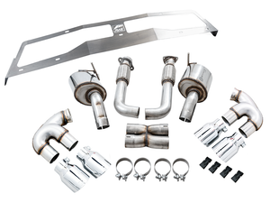 Product of AWE Tuning 3015-42151 Touring Edition Cat-Back System Dual Exhaust System Kit 