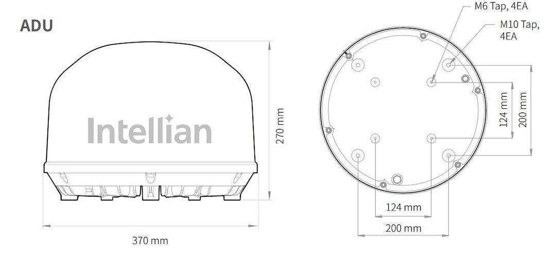 Product of Intellian C1-70-A00s Satellite Telephone