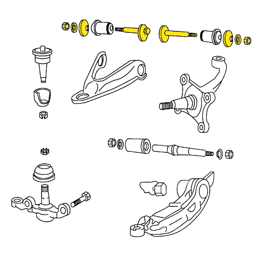 Moog Chassis K8243a Alignment Cam Bolt Kit||k8243a_1.Jpg||86||m12k8243a||1185506