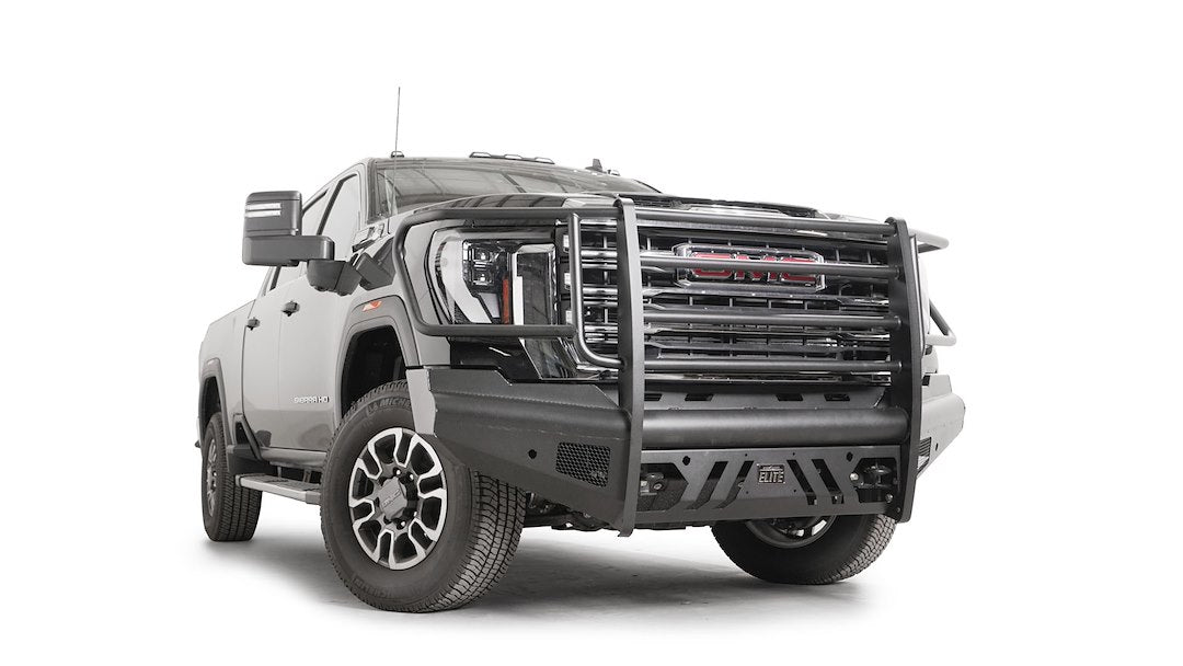 Product of Fab Fours GM24-Q6260-1 Elite Steel Matte Powder Coated Bumper 