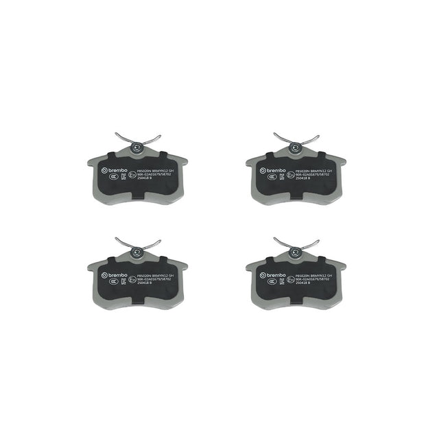 Brembo P85020n Brake Pad||p85020n_Bac.Jpg||85||brmp85020n||1754215