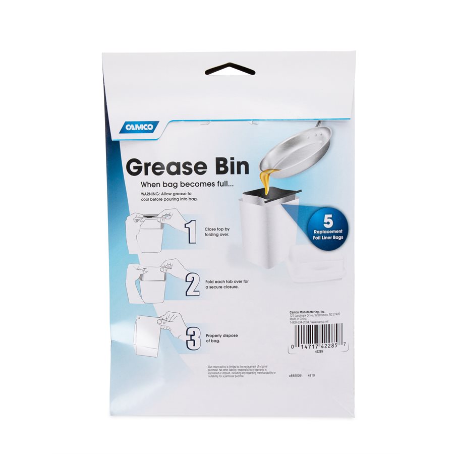Product of Camco 42285 Used Cooking Grease Container Bag