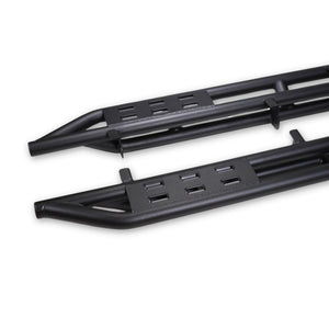 Product of TrailFX BR011T Black Steel Round Tube Rocker Panel Guard 
