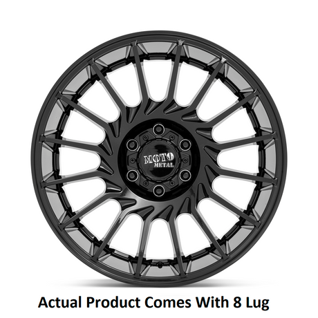 Product of Moto Metal Wheels 22x12 Black Wheel - 8x6.50 Bolt Pattern 