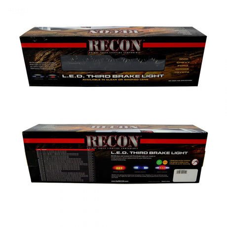 Recon Accessories 264115bk Center High Mount Stop Light||||86||r89264115bk||1915424