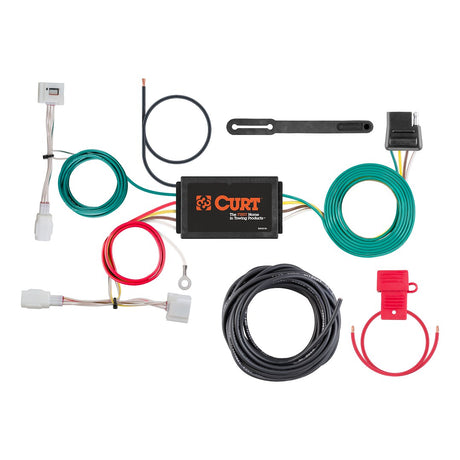 Product of CURT 56377 Trailer End 4 Flat Trailer Wiring Connector 