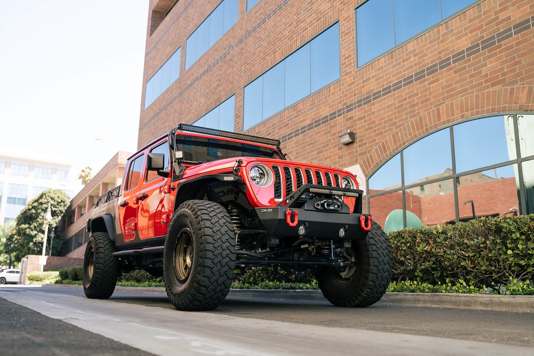 Product of DV8 Offroad FBJL-06 Steel Powder Coated Bumper 