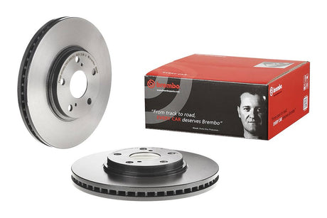 Product of Brembo 09A11011C02 Vented 1 Piece Brake Rotor 