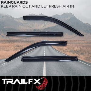 Product of TrailFX 4706H Outside Channel Rainguard 