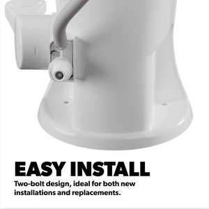 Product of Dometic 302321681 Permanent Full Bowl Flush Toilet , 13-1/2 Inch 