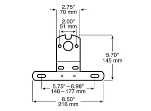 Peterson Mfg. V428-09 License Plate Bracket||prnv428-09_1.Jpg||86||p6jv42809||1729077