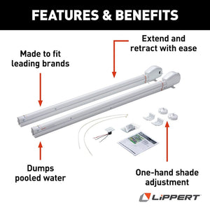 Product of Lippert Components 759404 Electric Awning Arm 