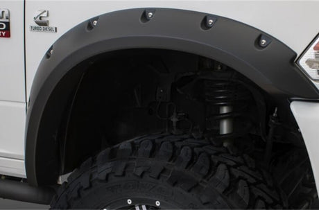 Product of Bushwacker 50921-02 Pocket Style/ Exposed Fasteners Black Fender Flare - Set Of 4 