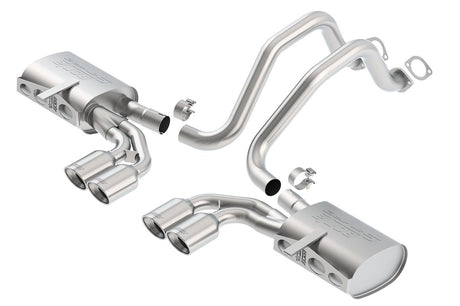 Product of Borla 140427 S-Type II Cat Back System Dual Exhaust System Kit 