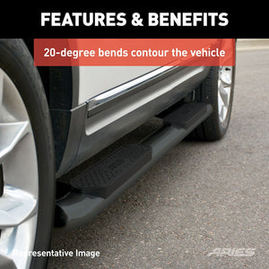 Product of Aries S225040 Nerf Bar With Surface Steps 