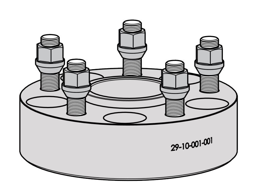 Teraflex 1057000 Wheel Adapter||1057000_1.Jpg||86||ter1057000||1517099