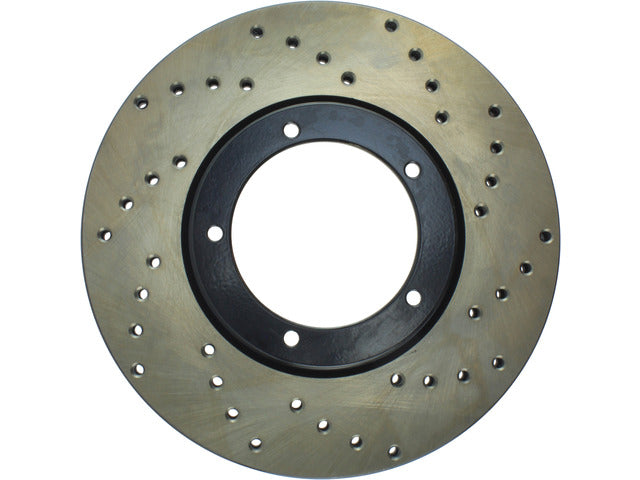 Product of Stop Tech/ Power Slot 128.37018L SportStop ® Drilled Drilled 1-Piece Brake Rotor 