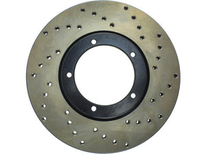 Product of Stop Tech/ Power Slot 128.37018L SportStop ® Drilled Drilled 1-Piece Brake Rotor 