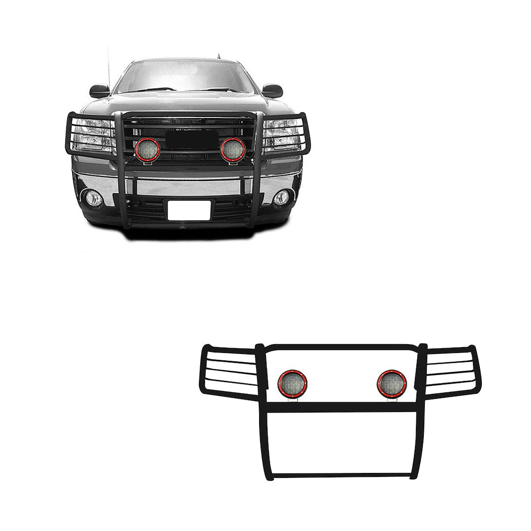 Product of Black Horse Offroad 17GS10MA-PLFR Grille Guard  