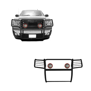 Product of Black Horse Offroad 17GS10MA-PLFR Grille Guard  