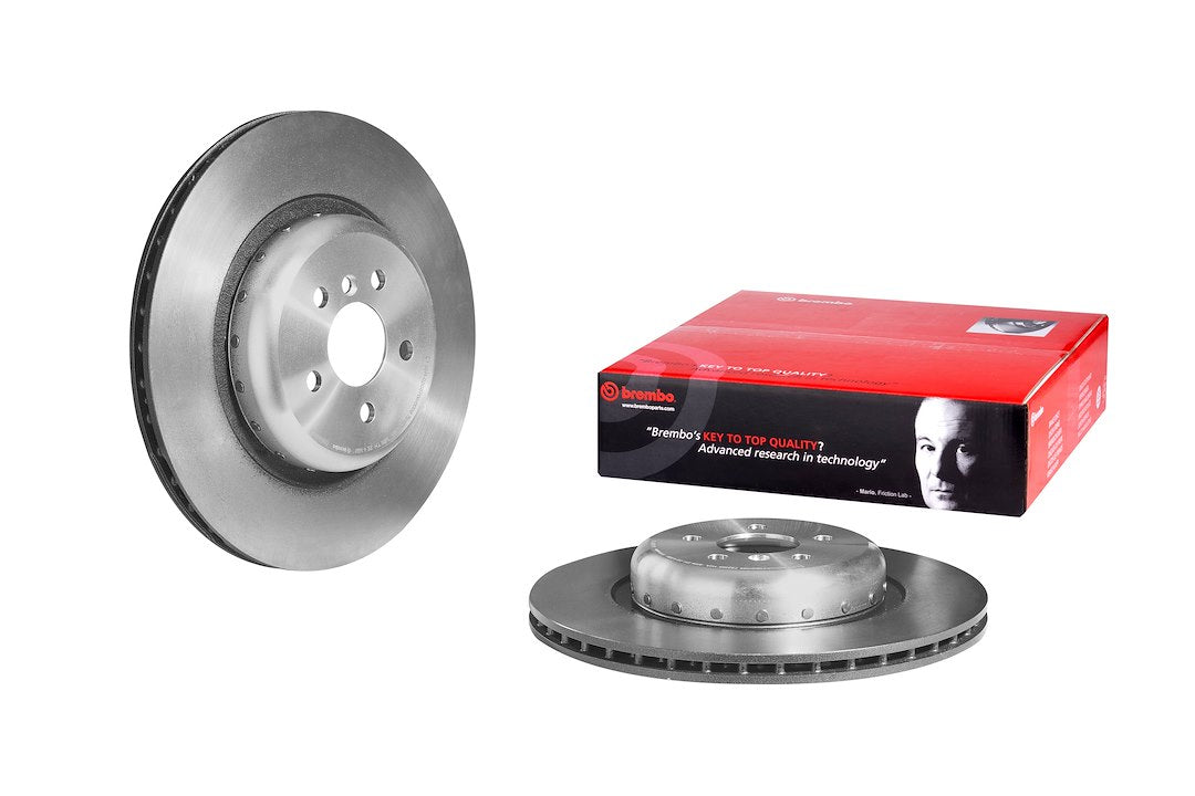 Product of Brembo 09D90113C02 Vented 1 Piece Brake Rotor 